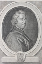 Load image into Gallery viewer, George Vertue. Portrait of Mr. John Dryden. Engraving. 1729.
