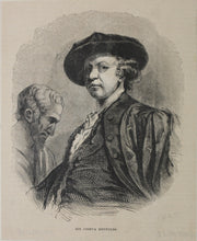 Load image into Gallery viewer, Sir Joshua Reynolds, after. Self-portrait. Engraving by William James Linton(?). 19th century.
