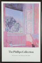 Load image into Gallery viewer, Pierre Bonnard. The Open Window. The Phillips Collection. Original Vintage Museum Poster. End 20th century.
