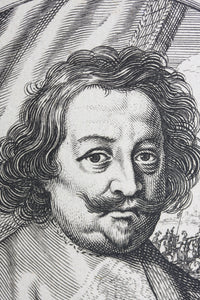 Balthasar Moncornet (publisher). Portrait of Diego Felipe de Guzman, Marqués de Leganes. Engraving. 1615-1668.