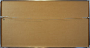 Ogata Korin. Iris and Bridge. Original Vintage Japanese Art Exhibition Poster. The Metropolitan Museum of Art. 1987.