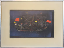 Load image into Gallery viewer, Paul Klee. Abenteuer-Schiff. (The Adventure Ship). Vintage print 20th century.
