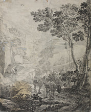 Load image into Gallery viewer, Jan Both. The Two Hinnies. Etching. 1640-1650.
