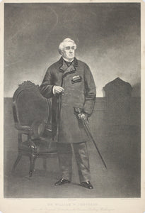 Charles Loring Elliott, after. Portrait of Mr. William W. Corcoran. Printed by Galerie Goupil & Cie. 1870th - 1880th.