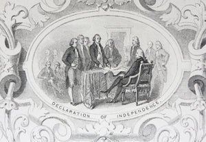 Joseph Siffred Duplessis, after. John Trumbull (vignette), after. Portrait of Benjamin Franklin. Engraving by W. Joseph Edwards. 1843-1864.