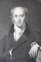 Load image into Gallery viewer, Sir Thomas Lawrence, after. Portrait of Charles Grey, Earl Grey. Engraving by John Cochran. 1844.
