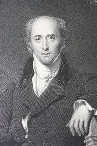 Sir Thomas Lawrence, after. Portrait of Charles Grey, Earl Grey. Engraving by John Cochran. 1844.