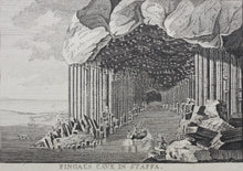 Load image into Gallery viewer, Thomas Major, after. Fingal&#39;s cave in Staffa. Etching. Late XVIII C.

