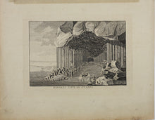 Load image into Gallery viewer, Thomas Major, after. Fingal&#39;s cave in Staffa. Etching. Late XVIII C.
