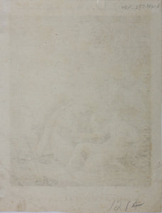 Moses Haughton, after. The Good Samaritan. Engraving by Robert Hancock. 1788.