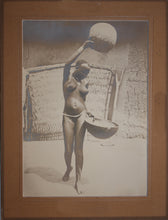 Load image into Gallery viewer, Eugène Brussaux. The African Venus. Silver gelatin print. 1906.
