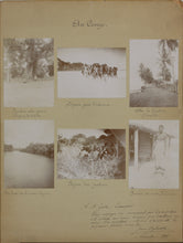 Load image into Gallery viewer, Jean Dybowski. Au Congo. Set of six ethnographic photos of the expedition to the Central Africa. 1891-1892.
