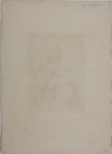 Pierre Billet. Washerwomen. Etching. 1876.