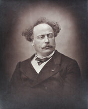 Load image into Gallery viewer, G. Fontaine. Photo portrait of Alexandre Dumas fils. Woodburytype. 1860s.
