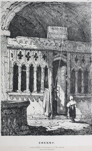 Samuel Prout. Ewenny. Lithograph. 1832.