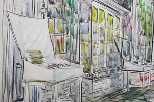 Alexander Fedorsky. Georgetown. Painting. 1965.