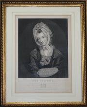 Load image into Gallery viewer, Sir Joshua Reynolds, after. The Coquette. Portrait of Catherine Schindlerin. Engraved by William Humphrys. 1849.
