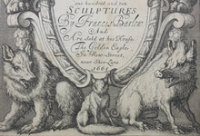 Load image into Gallery viewer, Francis Barlow. Engraved title page from Aesop&#39;s Fables. 1665.

