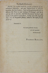 Francis Barlow. Printed title page and three more pages from Aesop's Fables. Letterpress. 1666.