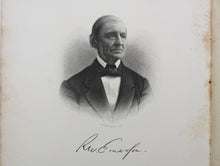 Load image into Gallery viewer, H. B. Hall and Sons. Portrait of Ralph Waldo Emerson. Engraving. 1870th.
