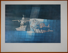 Load image into Gallery viewer, Paul Klee. Sinbad the Sailor. Vintage Art Print. New York, 1998.
