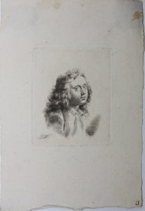 Thomas Worlidge. Portrait of William Kenrick. Etching. 1766.