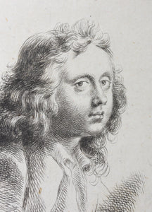 Thomas Worlidge. Portrait of William Kenrick. Etching. 1766.