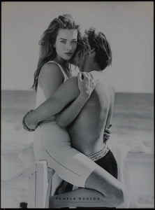 Pamela Hanson. Malibu Beach, California. 1987. Vintage art print.