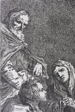 Load image into Gallery viewer, José de Ribera, after. Jean Honoré Fragonard, after. Benoît Louis Prévost, after. Gaspard de Bizemont. Lamentation. 1782.
