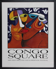 Load image into Gallery viewer, Aziz Diagne. Congo Square. Jazz Poster. 1995.
