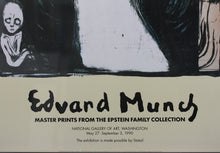 Load image into Gallery viewer, Edvard Munch. Madonna. Vintage Museum Poster. 1990.
