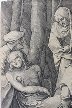 Load image into Gallery viewer, Lucas van Leyden, after. Deposition. Engraving. 17th C.
