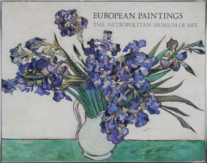 Vincent van Gogh. Irises. Metropolitan Museum of Art. Original Vintage Art Poster. 1985.