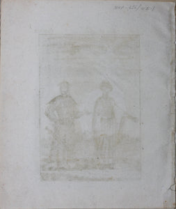 Alain Manesson Mallet. A Chinese. Engraving. 1719.