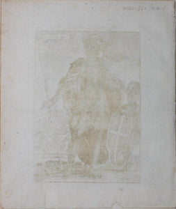 Alain Manesson Mallet. The King of Congo. Engraving. 1719.