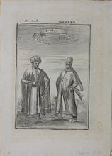 Load image into Gallery viewer, Alain Manesson Mallet. The Arabs. Engraving. 1719.
