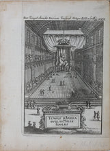 Load image into Gallery viewer, Alain Manesson Mallet. Temple of Amida. Engraving. 1685.
