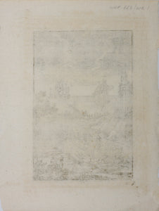 Alain Manesson Mallet. Thunder and lightning. Engraving. 1719.
