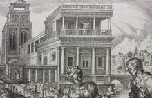 Load image into Gallery viewer, Maarten van Heemskerck, after. Bathsheba receiving a message from David. Engraving by Harman Jansz. Muller. C. 1566.
