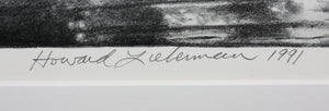 Howard Lieberman. Reflections of Yesterday's Journey. Lithograph. 1991