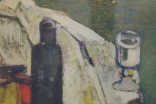 Load image into Gallery viewer, Bernard Lorjou. The red sideboard. Offset lithograph. 1980s.
