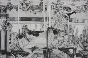 Howard Lieberman. Reflections of Yesterday's Journey. Lithograph. 1991
