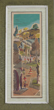 Load image into Gallery viewer, Sa Vau. A pair of mexican street views. Vintage posters. © R.W.P. Co. Mid 20th century.
