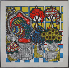 Load image into Gallery viewer, Mara Lynn Abboud. Garden Interior. Serigraph. Limited edition. 1975.
