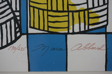 Load image into Gallery viewer, Mara Lynn Abboud. Garden Interior. Serigraph. Limited edition. 1975.
