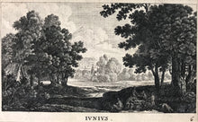 Load image into Gallery viewer, Johann Kraus. June. Engraving. XVII - XVIII c.

