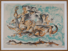Load image into Gallery viewer, Chaim Gross. Poet&#39;s Dream. Color Lithograph. C.1968.
