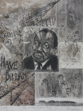 Load image into Gallery viewer, Chaim Gross. Dr. Martin Luther King, Jr. Lithography. Trial proof. 1968.
