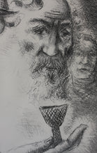 Load image into Gallery viewer, Chaim Gross. Blessing the Wine. Lithograph. 1967.

