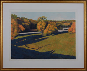 Gordon Mortensen. Autumn Color. Reduction woodcut. 1983.